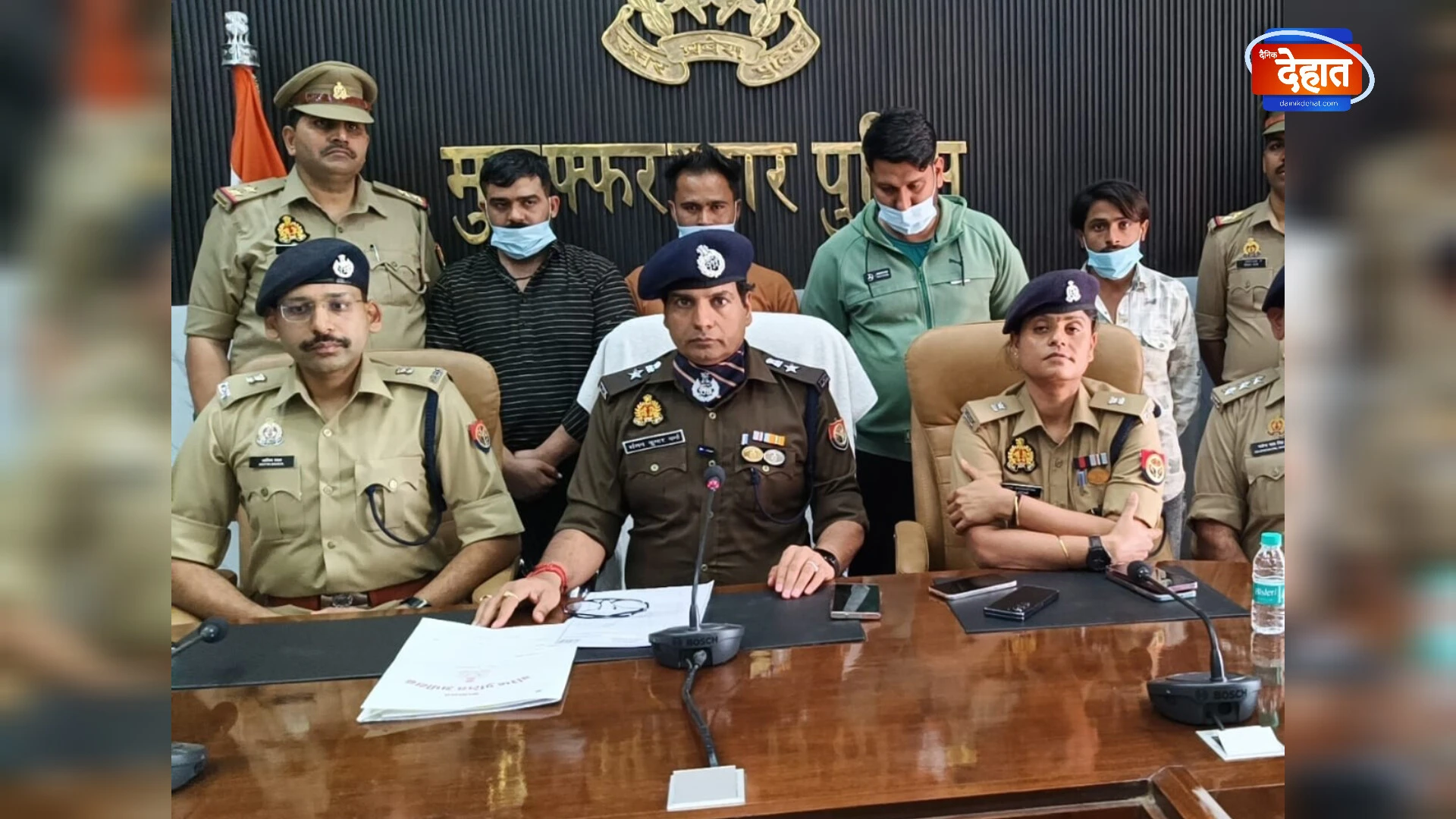मुजफ्फरनगर में अवैध हथियार सप्लाई गिरोह का भंडाफोड़, 4 आरोपी गिरफ्तार