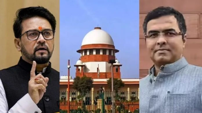 'अनुराग ठाकुर और प्रवेश वर्मा के भाषण नफरत फैलाने वाले नहीं': हेट स्पीच मामले पर एससी की टिप्पणी