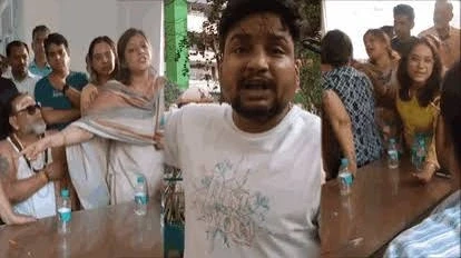 गाजियाबाद: गौर ग्रीन एवेन्यू सोसायटी में हंगामा, आग को बताया साजिश