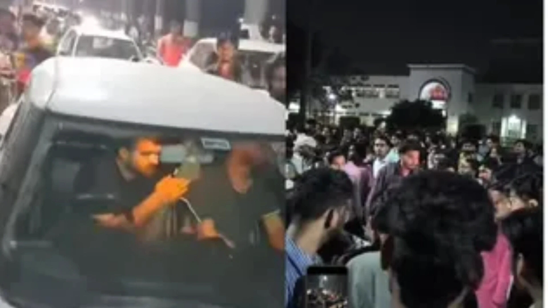 AMU में देर रात बवाल, शराब के नशे में घूम रहे युवकों की कार छात्र से टकराने पर हुआ हंगामा