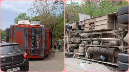 हिमाचल: चलती बस में ड्राइवर को आया हार्ट अटैक, बस पलटी; कई घायल