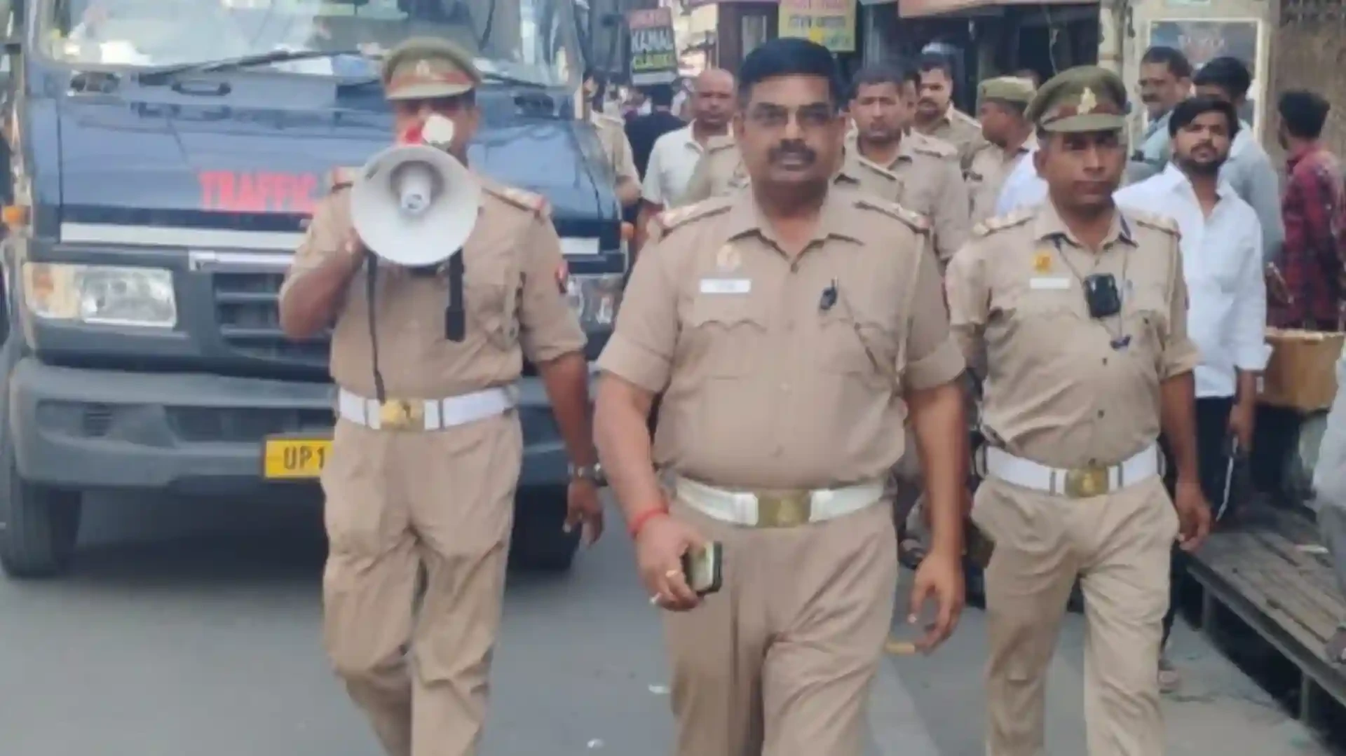 मुजफ्फरनगर में ट्रैफिक नियम तोड़ने वालों पर शिकंजा, 118 चालान काटे