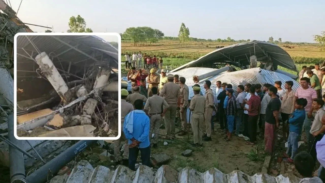 बरेली में बड़ा हादसा: पानी की टंकी गिरने से 7 घायल, 3 की हालत गंभीर