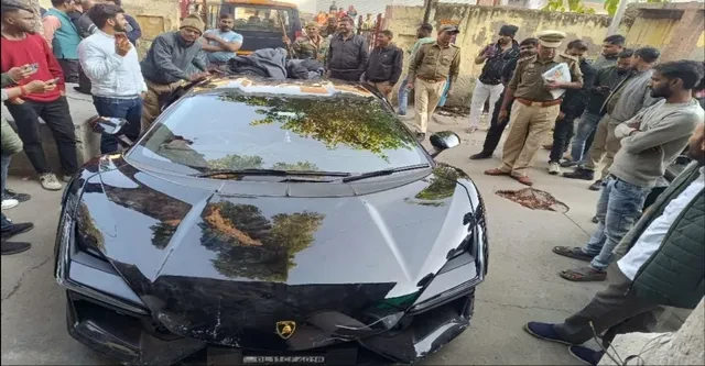 कानपुर लैंबॉर्गिनी हादसा: तंबाकू कारोबारी के बेटे के खिलाफ चार्जशीट दाखिल