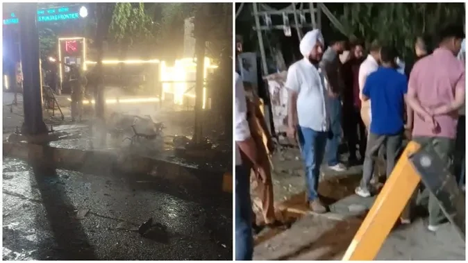 जालंधर में बीएसएफ मुख्यालय के बाहर स्कूटी में धमाका, इलाके में फैली दहशत