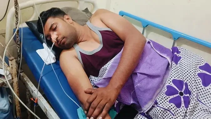 10 लाख के विवाद में युवक ने उठाया खौफनाक कदम, अस्पताल में भर्ती