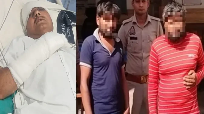 बिजनौर: छेड़छाड़ के आरोप में दरोगा की पिटाई, दो लोग गिरफ्तार