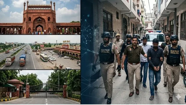 आईएसआई मॉड्यूल की बड़ी साजिश का खुलासा, नौ संदिग्ध गिरफ्तार