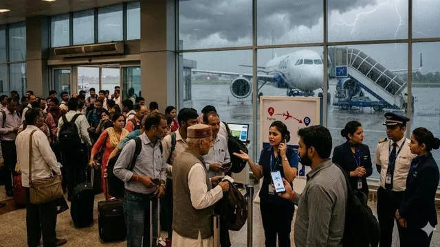 खराब मौसम के कारण पटना जा रही फ्लाइट लखनऊ डायवर्ट, सुरक्षित लैंडिंग