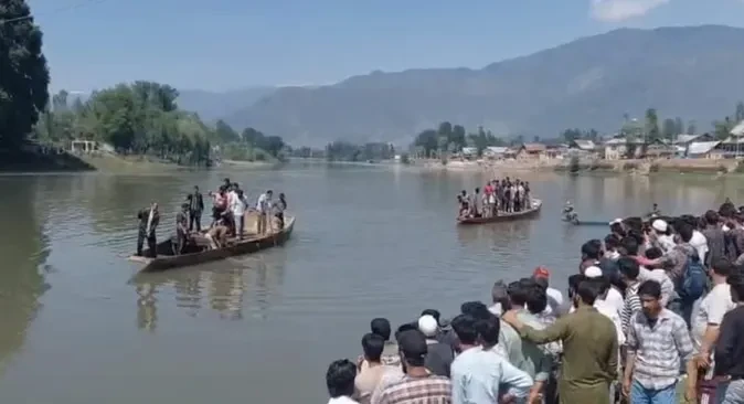 हाजिन में दर्दनाक हादसा, झेलम नदी में डूबकर 3 युवकों की मौत