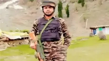 अनंतनाग में रेवाड़ी के सीआरपीएफ जवान की गोली लगने से मौत