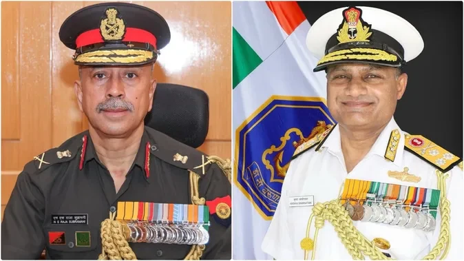 राजा सुब्रमणि बने देश के नए सीडीएस और कृष्णा स्वामीनाथन होंगे नौसेना प्रमुख