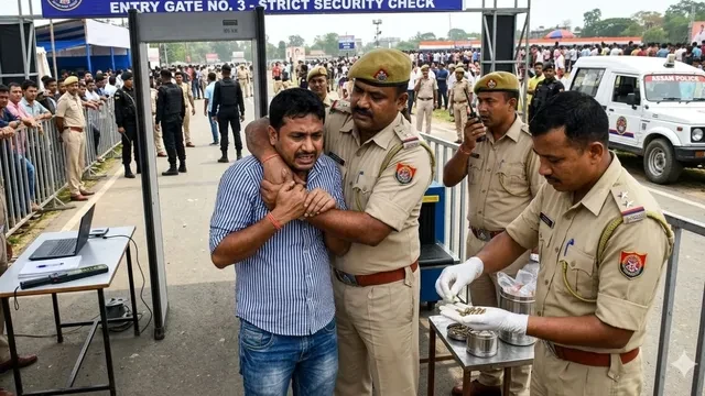हिमंत बिस्वा सरमा के शपथ ग्रहण से पहले सुरक्षा में चूक, कई जिंदा कारतूस के साथ युवक गिरफ्तार