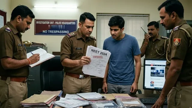 नीट पेपर लीक में बड़ा खुलासा: केरल से सीकर तक पहुंचा ‘गैस पेपर’, 15 हिरासत में
