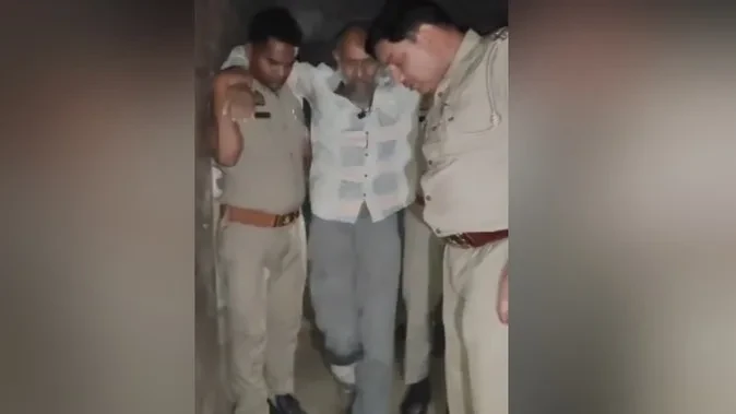 शामली में पुलिस मुठभेड़, अवैध पशु कटान का आरोपी खलील गिरफ्तार