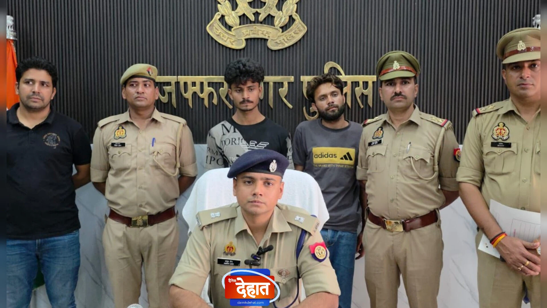 मुजफ्फरनगर: सोशल मीडिया लूट गिरोह का भंडाफोड़, मुठभेड़ में एक घायल