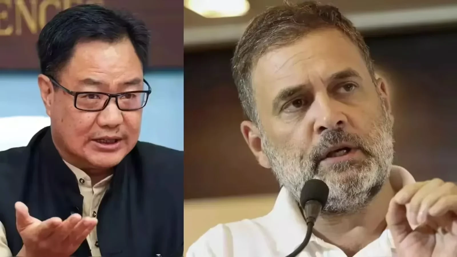 संसद को जानकारी दिए बिना विदेश यात्रा? रिजिजू ने राहुल गांधी पर बोला हमला