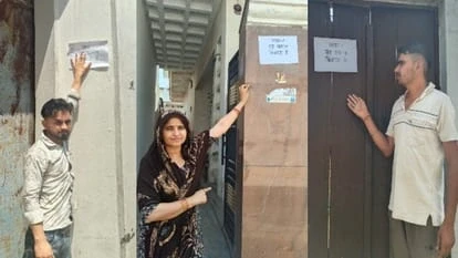 शामली: महीनों से जलभराव से परेशान ग्रामीण, घरों पर लगाए पलायन के पोस्टर