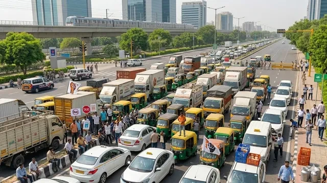 दिल्ली में ट्रांसपोर्ट हड़ताल की चेतावनी, 3 दिन ठप रह सकती है सेवा