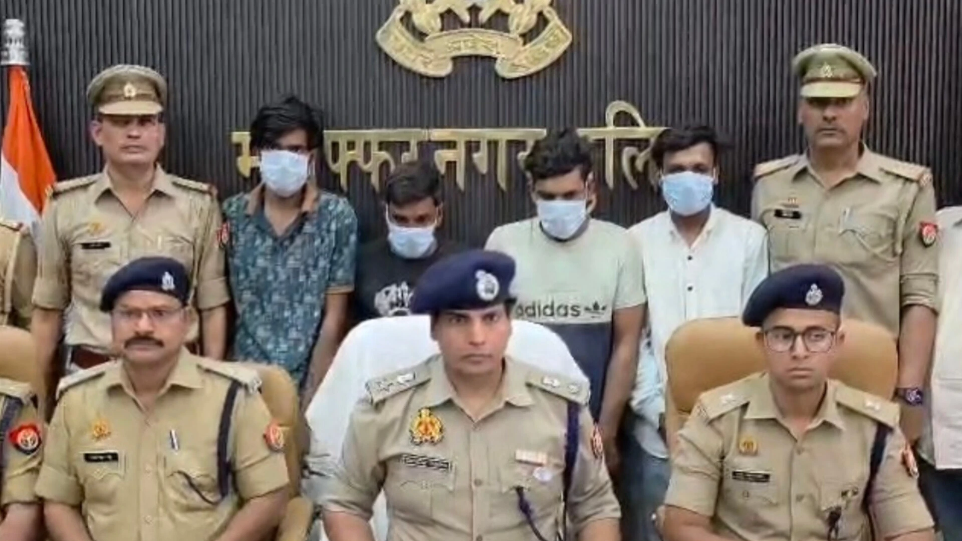 मुजफ्फरनगर में मोबाइल टॉवर चोरी गैंग का पर्दाफाश, चार गिरफ्तार
