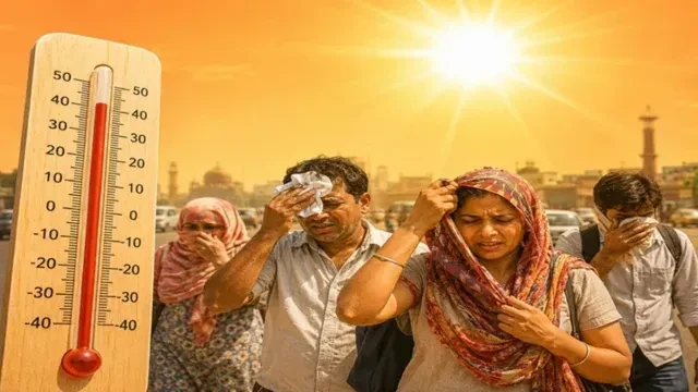 बांदा बना ‘हॉट टापू’, लू और रिकॉर्ड गर्मी से जनजीवन प्रभावित