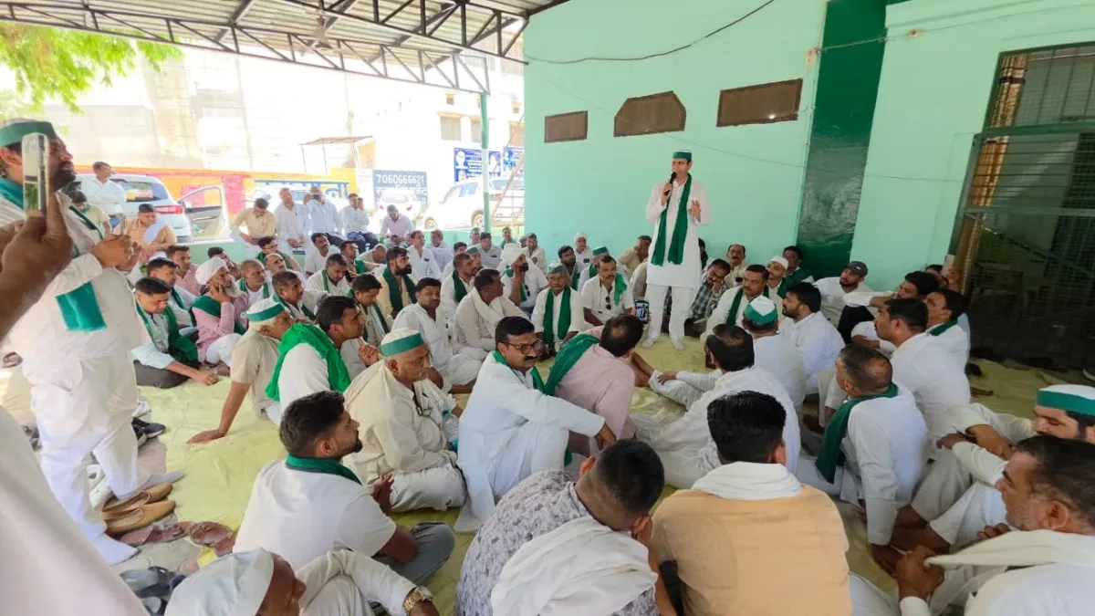 भाकियू की मासिक बैठक में किसान महाकुंभ और चिंतन शिविर पर हुई चर्चा