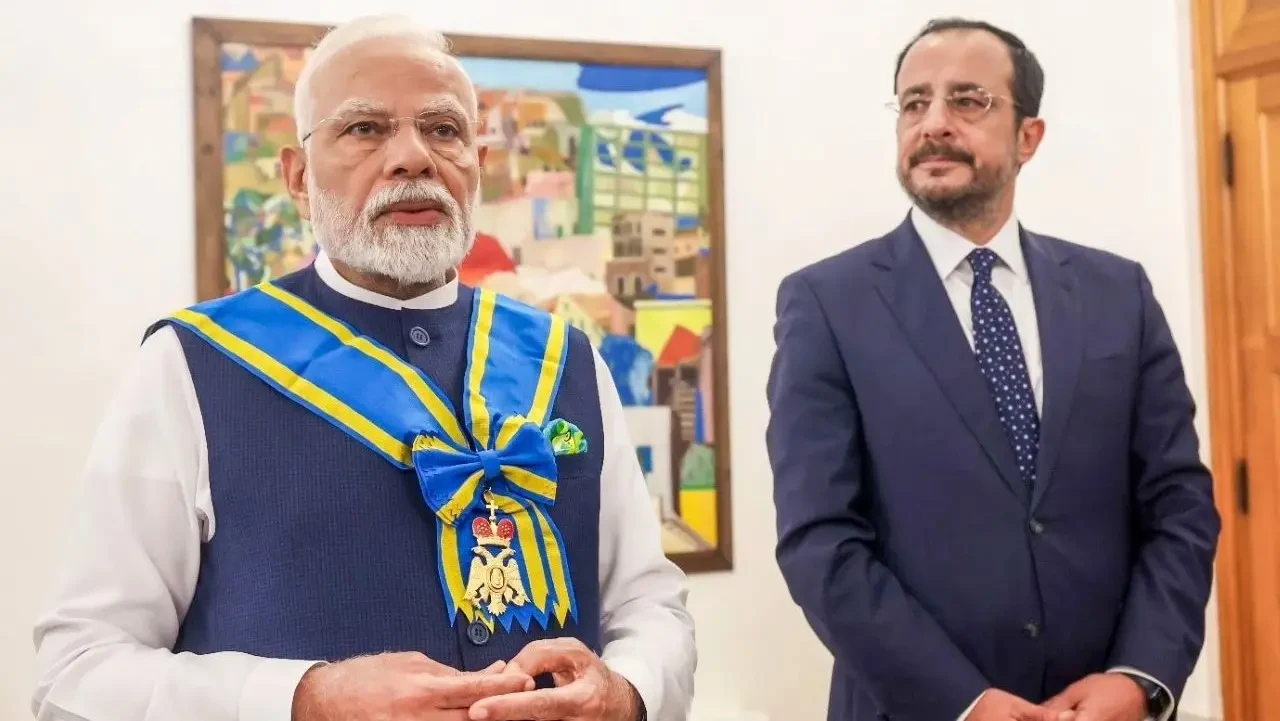 भारत–साइप्रस संबंधों में नई मजबूती, दिल्ली में पीएम मोदी और राष्ट्रपति निकोस की अहम बैठक