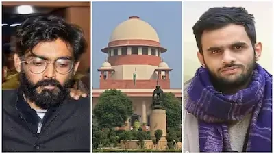 उमर खालिद और शरजील इमाम की जमानत पर सुप्रीम कोर्ट ने फैसला सुरक्षित रखा