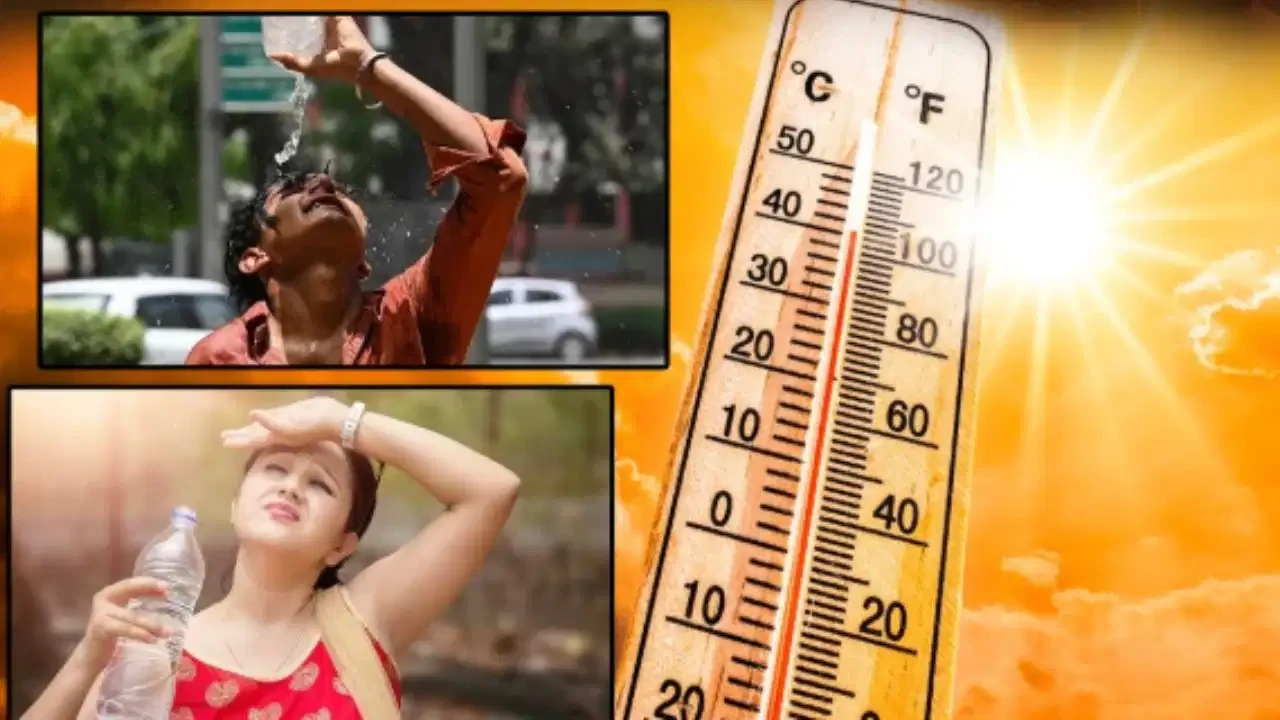 भीषण गर्मी का कहर: कई शहरों में 48°C के करीब पहुंचा तापमान