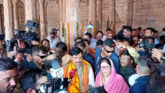 भोजशाला पहुंचे सीएम मोहन यादव, पूजा-अर्चना कर मां वाग्देवी के किए दर्शन