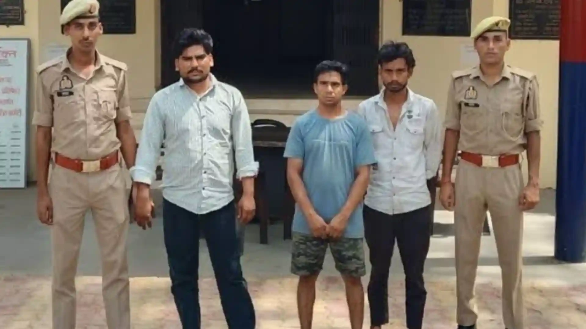 मुजफ्फरनगर: पशु चोरी गिरोह का भंडाफोड़, तीन आरोपी गिरफ्तार