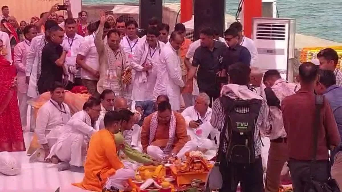बीसलपुर बांध से जल संरक्षण अभियान की शुरुआत, जयपुर में कांग्रेस का विरोध प्रदर्शन