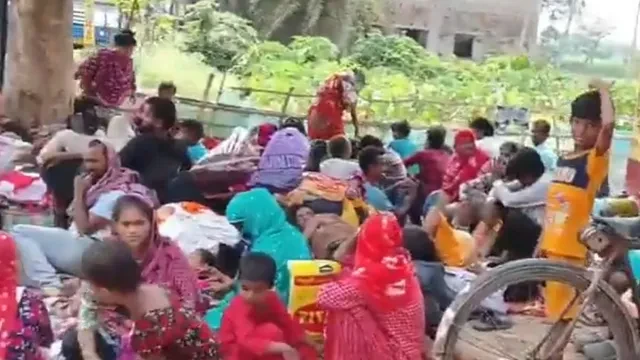 शुभेंदु अधिकारी की सख्ती के बाद बॉर्डर पर हलचल, घुसपैठियों की भीड़ का दावा
