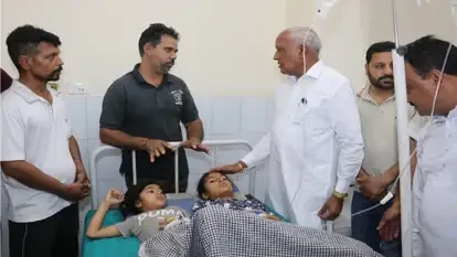 शादी समारोह में खाना खाने से 72 लोग बीमार, अस्पतालों में भर्ती