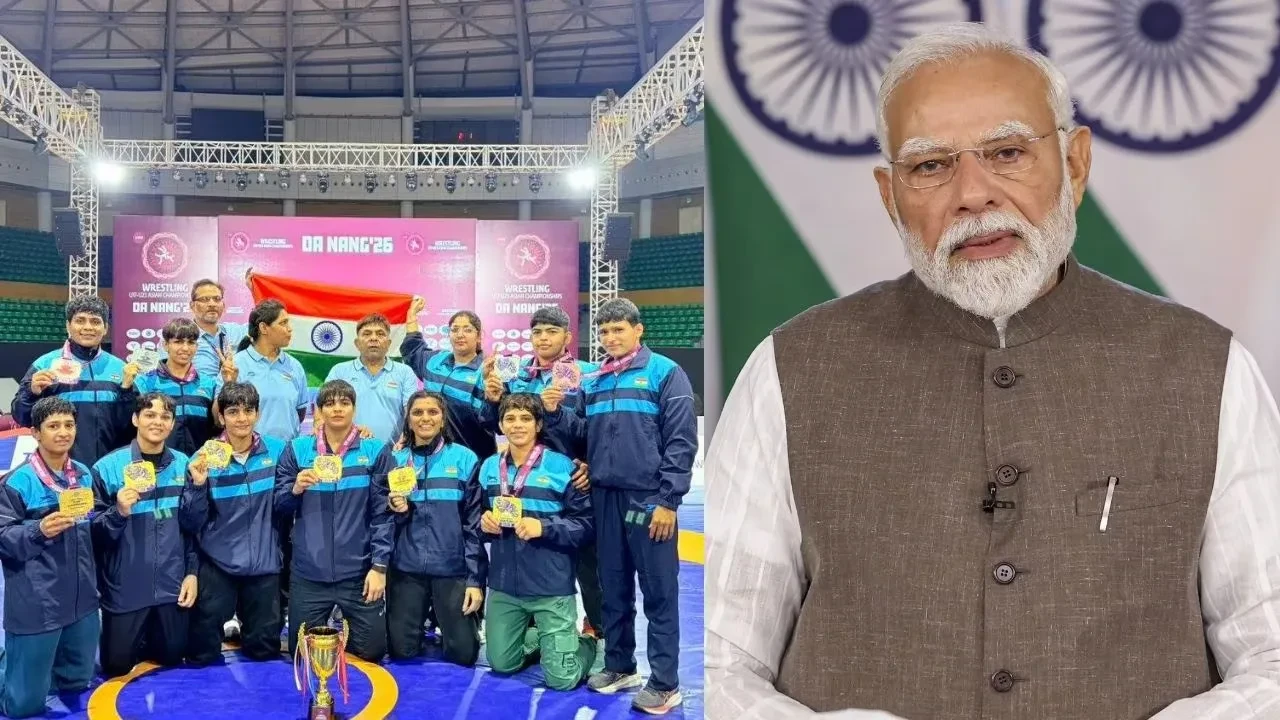 अंडर-23 एशियाई कुश्ती में भारत का दमदार प्रदर्शन, पीएम मोदी ने दी बधाई