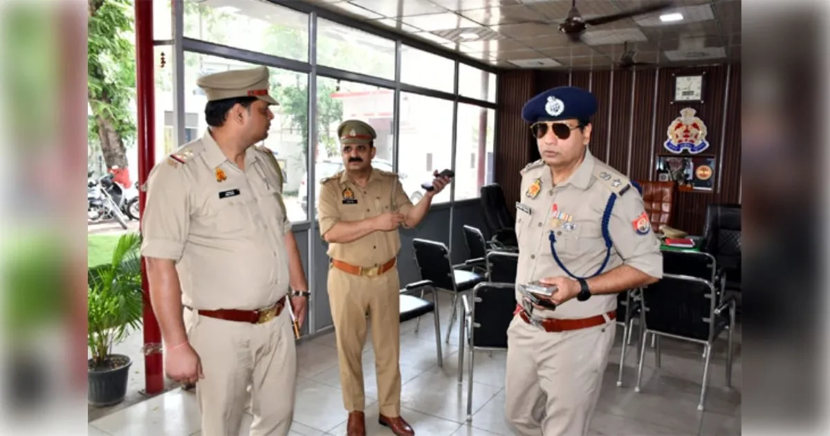 मुजफ्फरनगर: एसएसपी संजय वर्मा ने पुलिस लाइन का किया औचक निरीक्षण