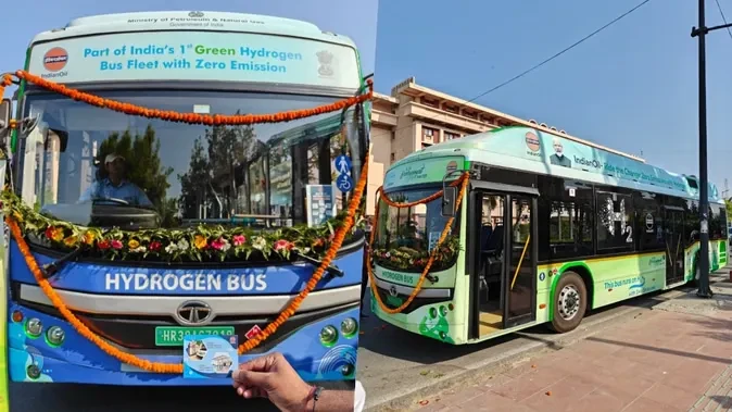 स्वच्छ परिवहन की दिशा में बड़ा कदम, दिल्ली में बढ़ेंगी हाइड्रोजन फ्यूल बसें