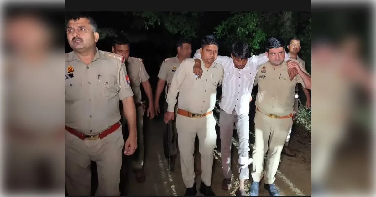 मुज़फ्फरनगर में इनामी गैंगस्टर सादिक मुठभेड़ में घायल, पुलिस ने किया गिरफ्तार