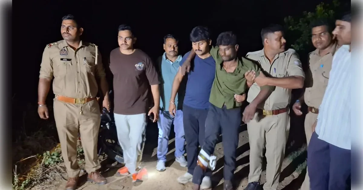 मुजफ्फरनगर: वाहन चेकिंग के दौरान मुठभेड़, पुलिस ने बाइक चोर को किया गिरफ्तार