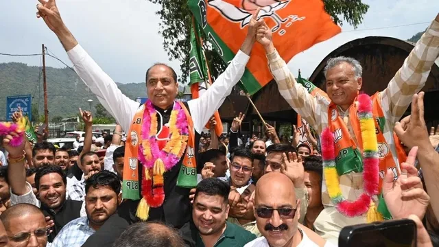हिमाचल नगर निगम चुनाव में कांग्रेस को झटका, भाजपा का 3 सीटों पर कब्जा