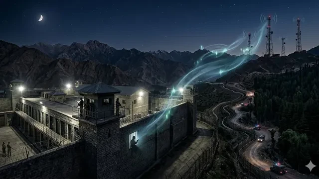 जम्मू-कश्मीर की जेलों तक पहुंचा पाकिस्तान का मोबाइल सिग्नल, बॉर्डर पर लगाए टावर