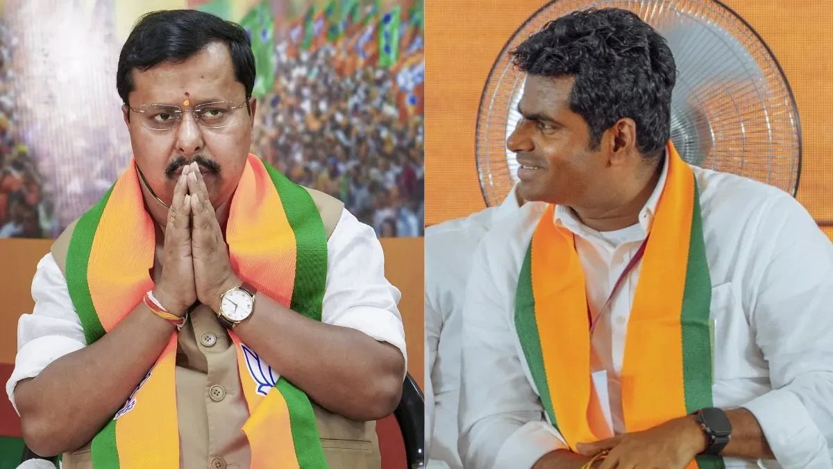 के. अन्नामलाई ने BJP से दिया इस्तीफा, नितिन नवीन को सौंपा पत्र