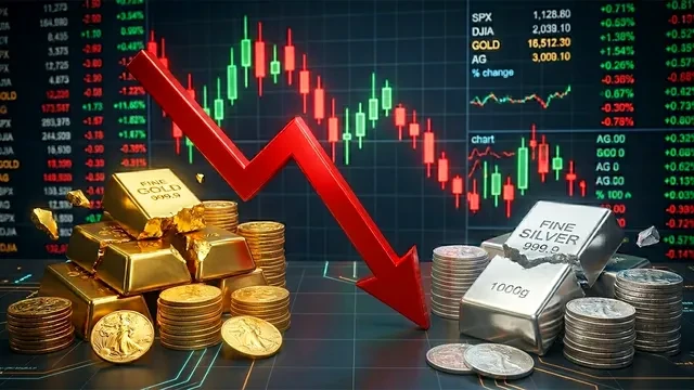 MCX पर सोना 4000 रुपये से ज्यादा टूटा, चांदी में तेज गिरावट