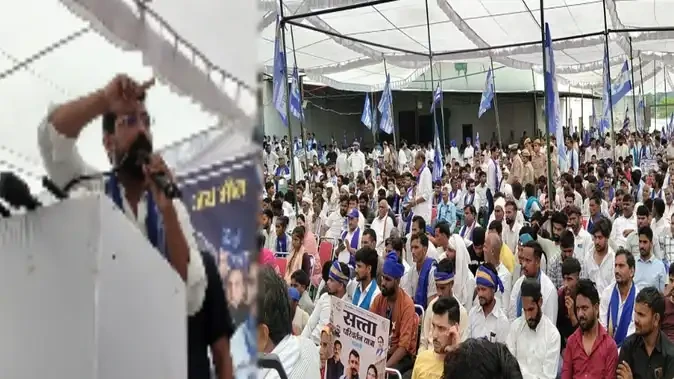 बेरोजगारी और किसानों की अनदेखी कर रही सरकार: शामली में बोले चंद्रशेखर रावण
