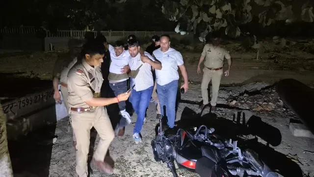 ग्रेटर नोएडा में चेन लूट कांड का खुलासा, मुठभेड़ में दो बदमाश गिरफ्तार