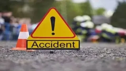 मुजफ्फरनगर: ओवरटेक के दौरान बाइक सवार 3 लोगों की मौत
