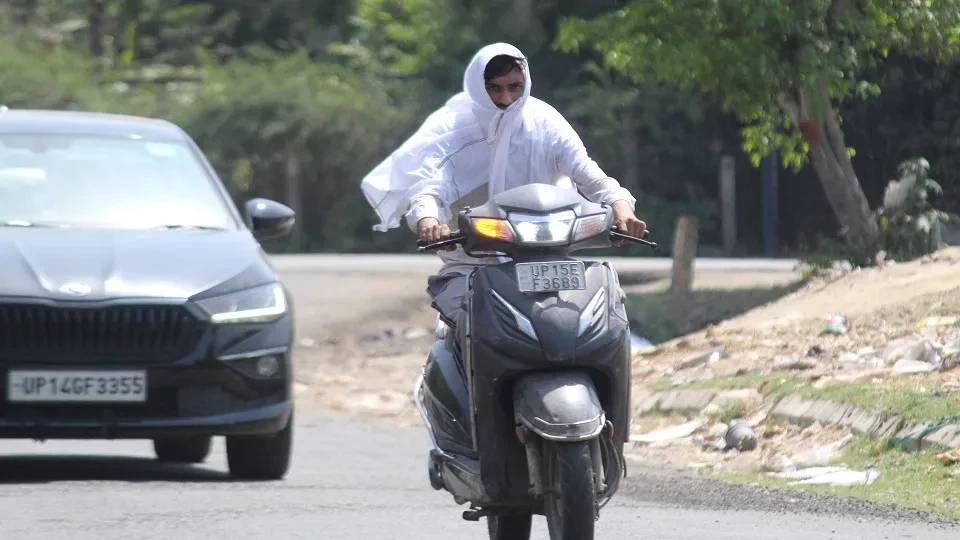 मुजफ्फरनगर में भीषण गर्मी का प्रकोप जारी, तापमान 39°C पहुंचा