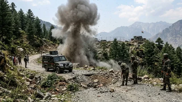 उरी में एलओसी के पास विस्फोट, दो जवान घायल, इलाज के दौरान निधन