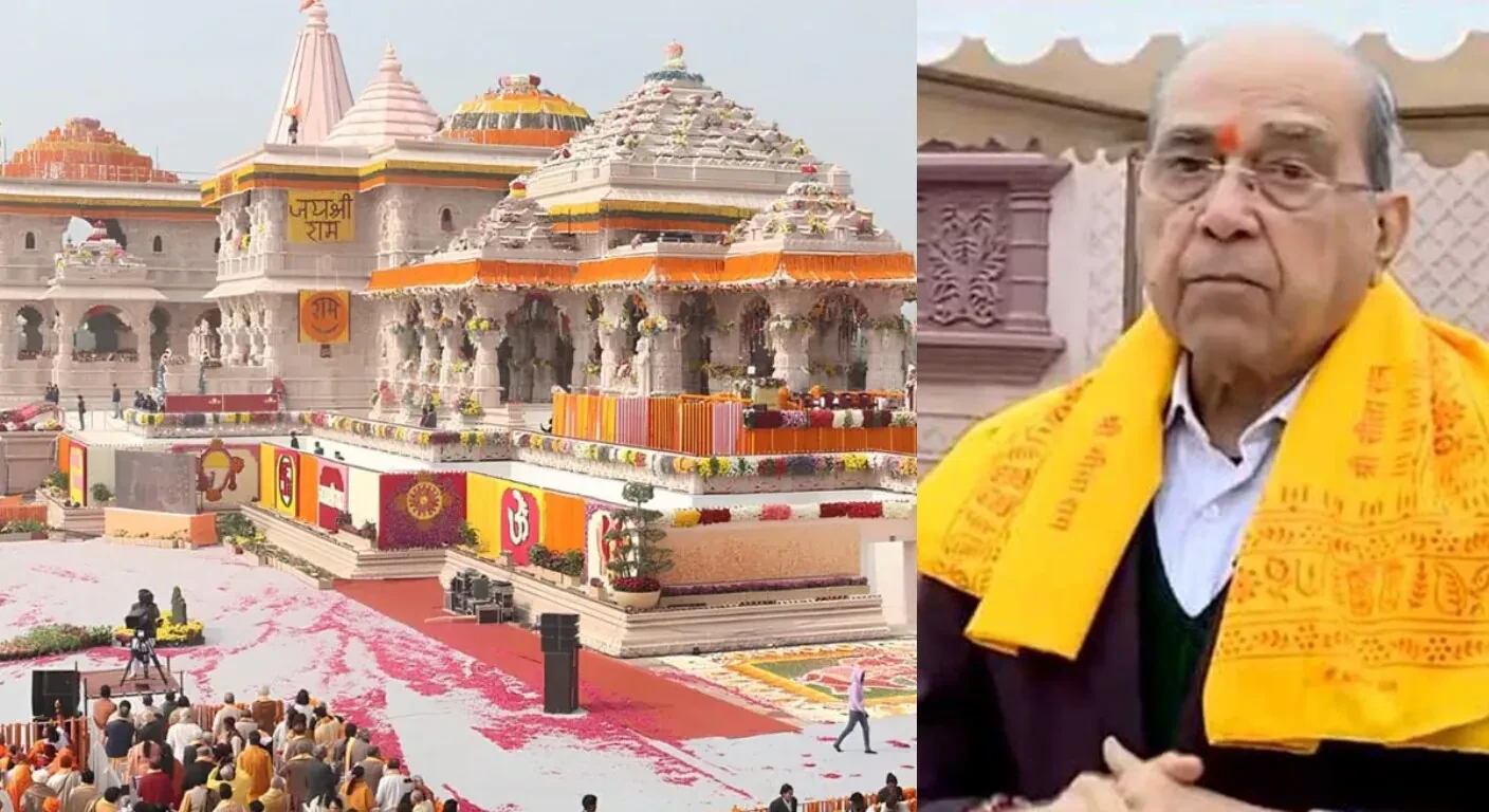 राम मंदिर दान विवाद के बीच अयोध्या पहुंचे नृपेंद्र मिश्र, ट्रस्ट के साथ मंथन