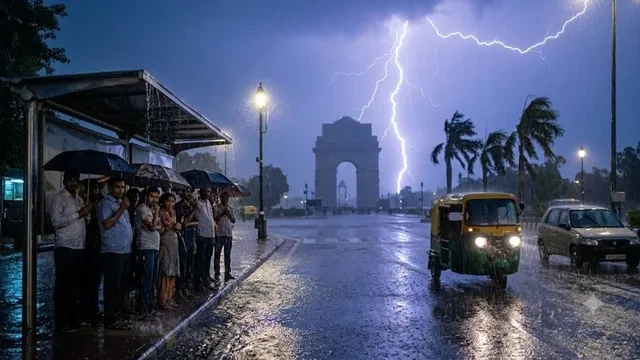 दिल्ली-एनसीआर में मौसम ने बदला मिजाज, तेज आंधी के साथ हुई बारिश
